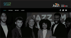 Desktop Screenshot of jazzfmawards.com
