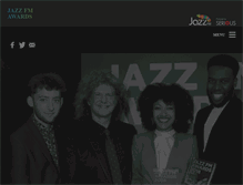 Tablet Screenshot of jazzfmawards.com